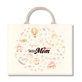 [QÙA TẶNG] Túi Vải WIthmom có khóa kéo, siêu bền, chất lượng cao