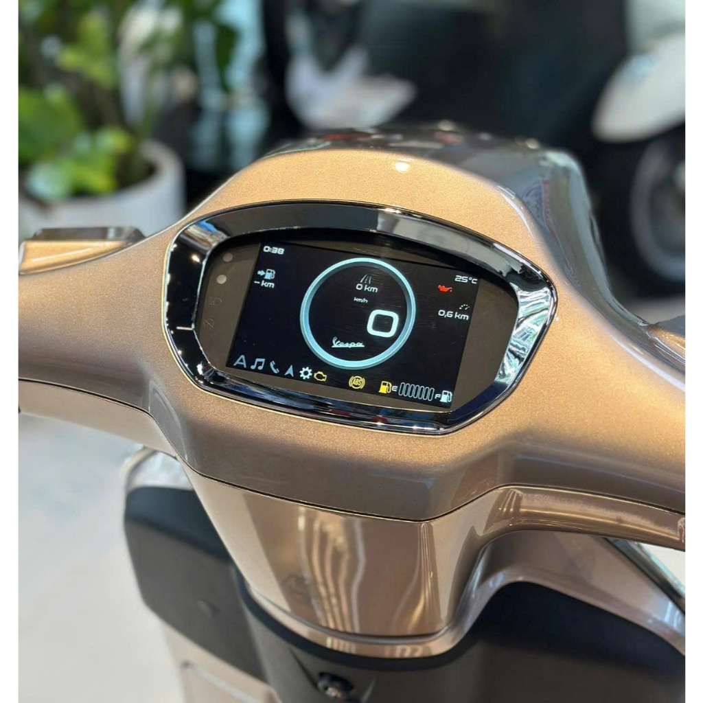 Đồng hồ xe máy Vespa Sprint TFT ( hàng chính hãng )