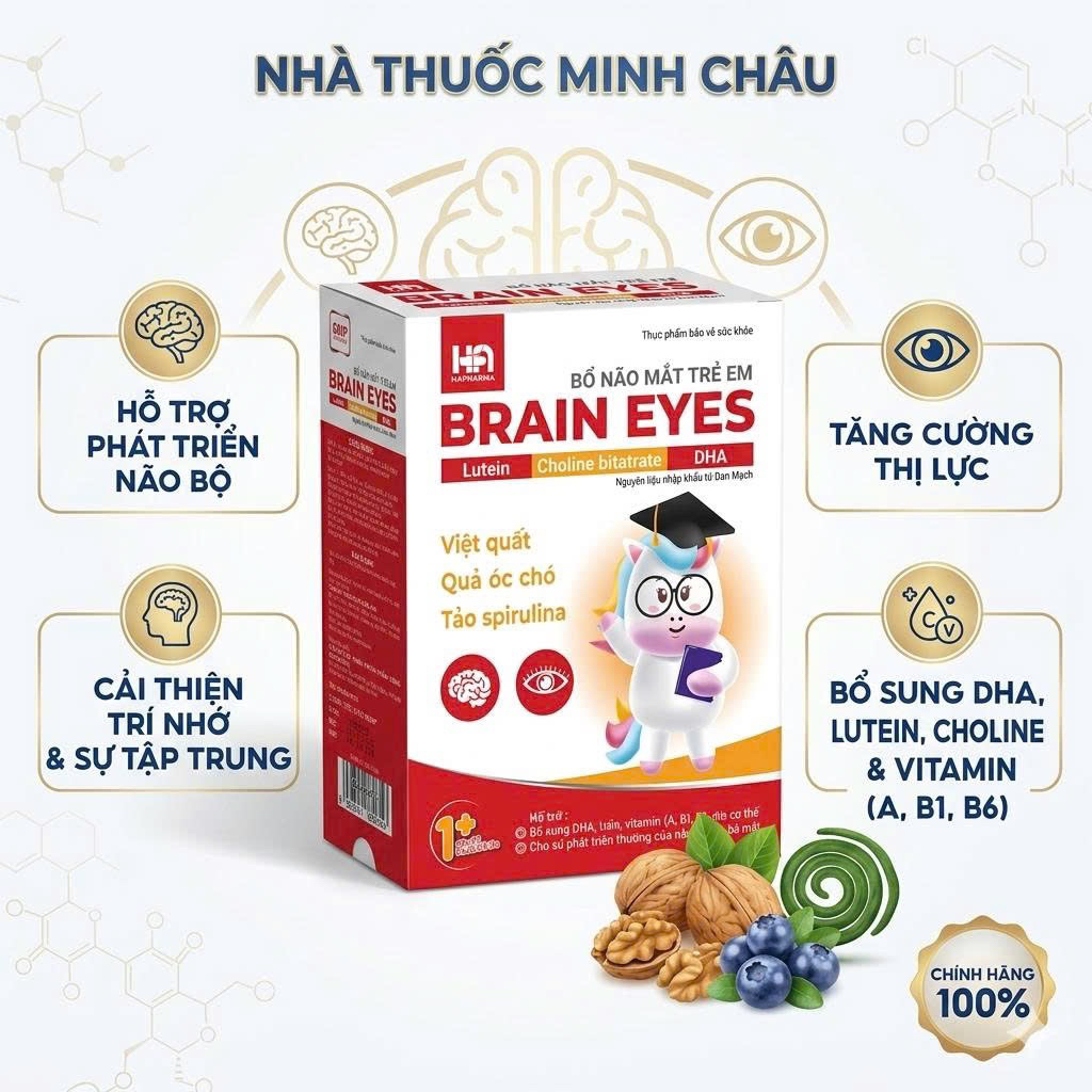 BRAIN EYES bổ não, bổ mắt cho bé