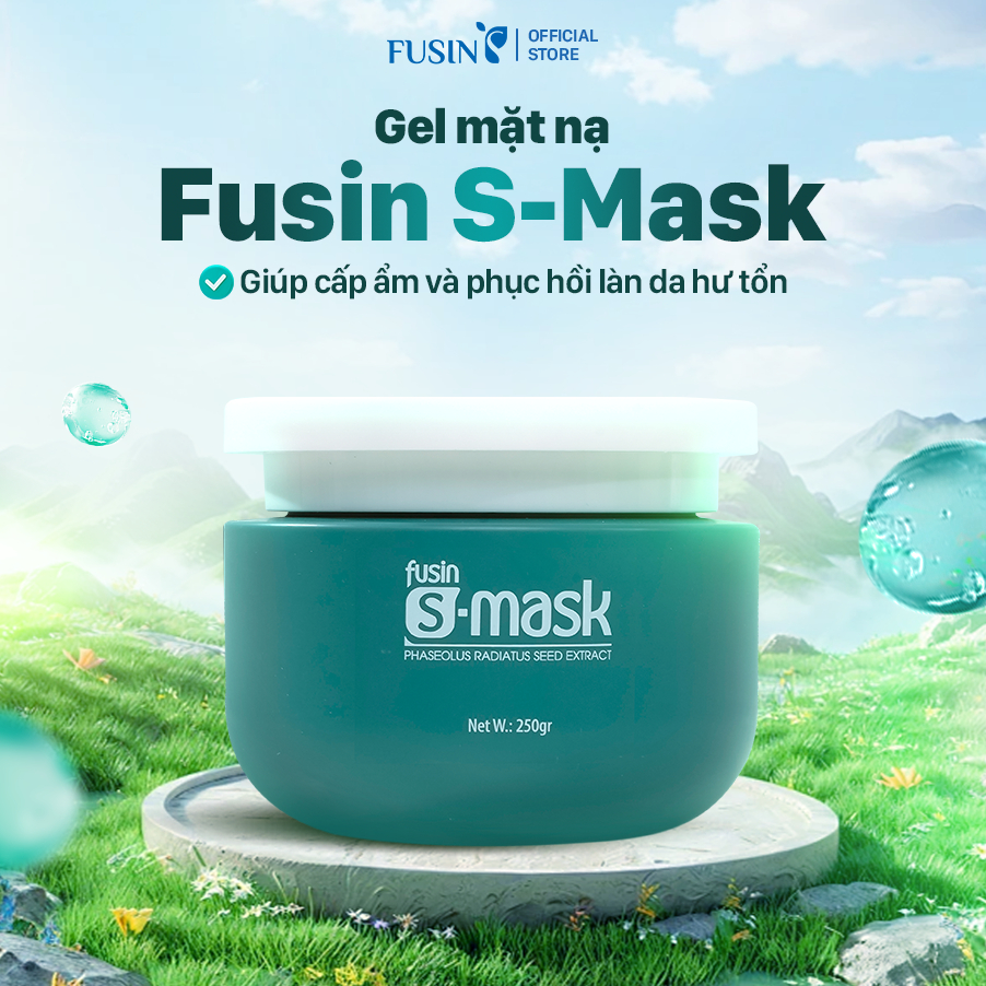 Mặt nạ cấp ẩm phục hồi Fusin S-mask Hũ 250gr