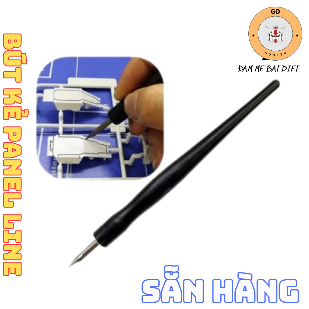 [SẴN HÀNG] Bút kẻ panel line - kẻ lằn chìm cho mô hình Gundam- Dụng cụ mô hình