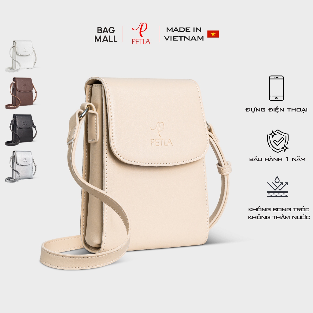 Túi đeo chéo nữ mini đựng điện thoại Petla LN17