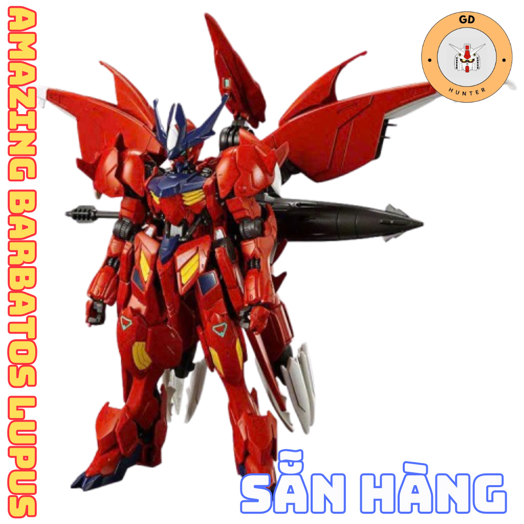 [SẴN HÀNG] Mô hình Lắp Ráp XINGDONG HG BM 1/144 Amazing Barbatos Lupus Metallic Color (Tặng Kèm Effe