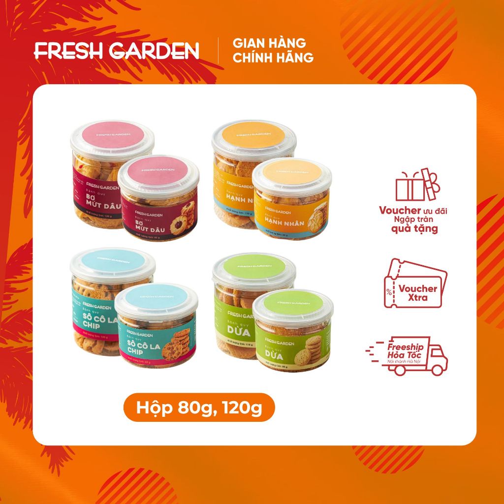 Bánh Quy Fresh Garden 80G, 110G, 120G