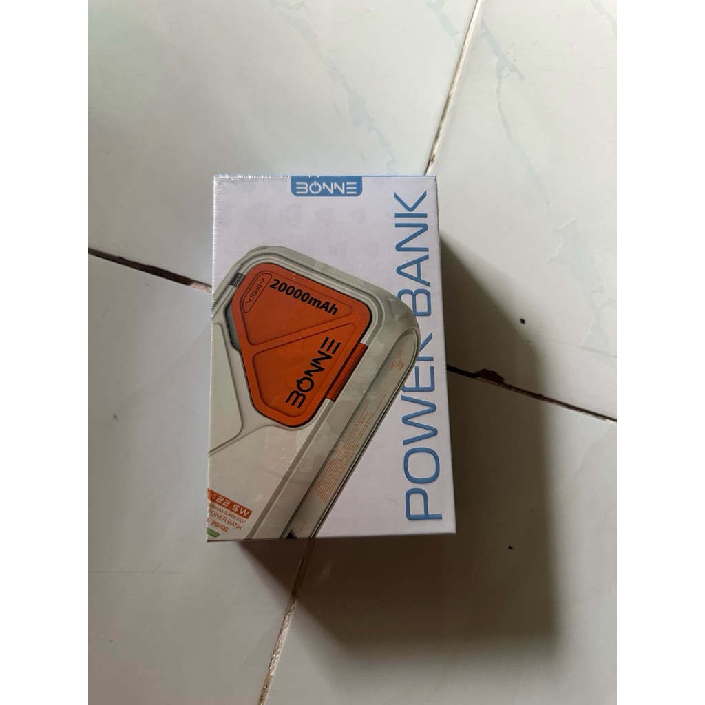 Sạc Dự Phòng, Củ Sạc Nhanh BONNE BP08 20.000 mAh Hỗ Trợ Sạc Không Dây