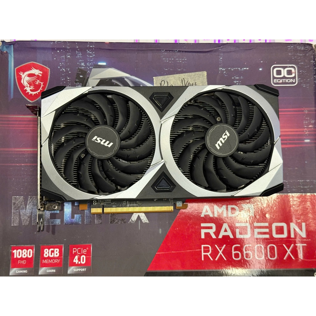 VGA MSI RADEON 6600XT MECH 8G OCV1 | OC
