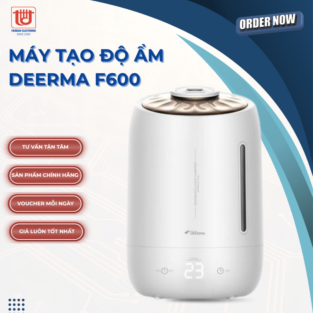 Deerma Máy Tạo Độ Ẩm Không Khí F600