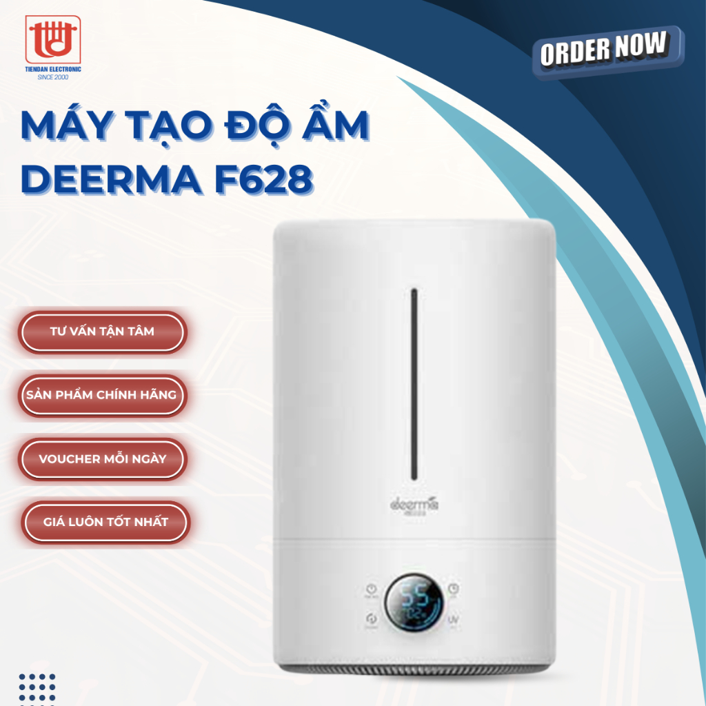 Deerma Máy Tạo Độ Ẩm Không Khí F628