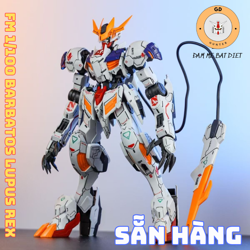[SẴN HÀNG] Mô Hình Lắp Ráp FM 1/100 Barbatos Lupus Rex (Tặng decan Nước)