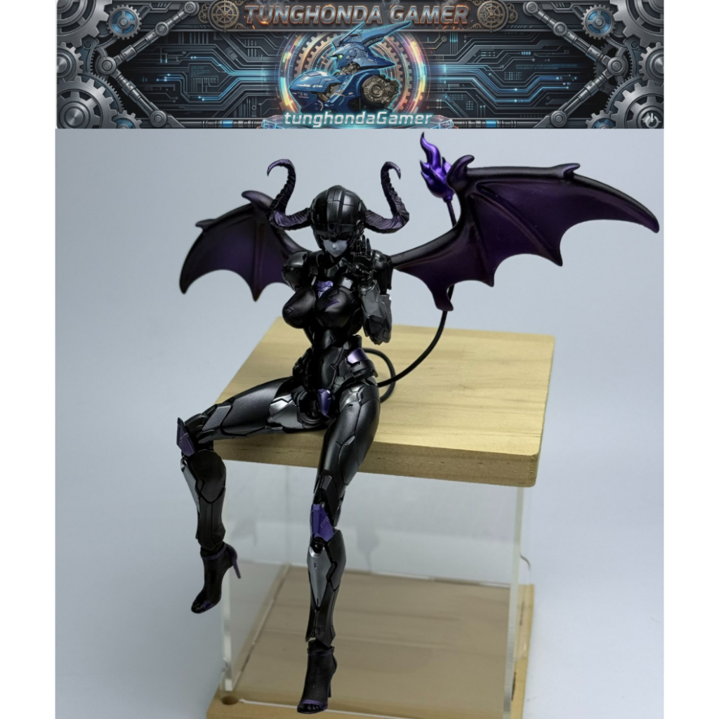 bộ phụ kiện nhựa in 3d nâng cấp (kit conversion) ma nữ Succubus dành cho mẫu MD002 Arcee transformer
