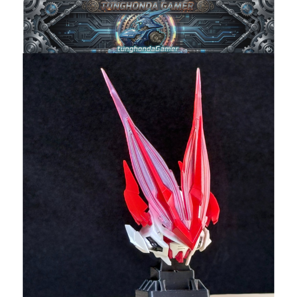 Mô hình phụ kiện đầu head dragonic lắp ráp cho MG 1/100 astray gundam ban.dai daba.n - tunghondaGame