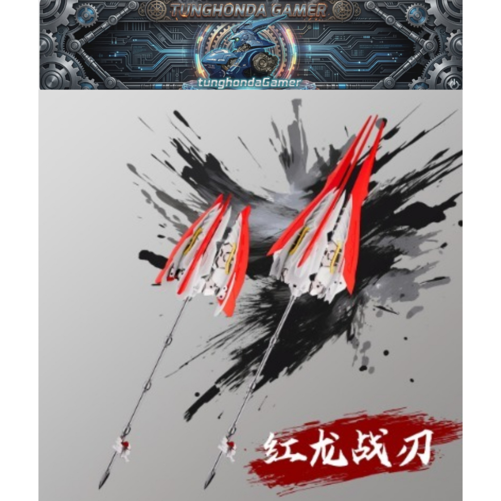 mô hình phụ kiện vukhi giáo cho mg 1/100 astray nemesis lizard | tunghondaGamer