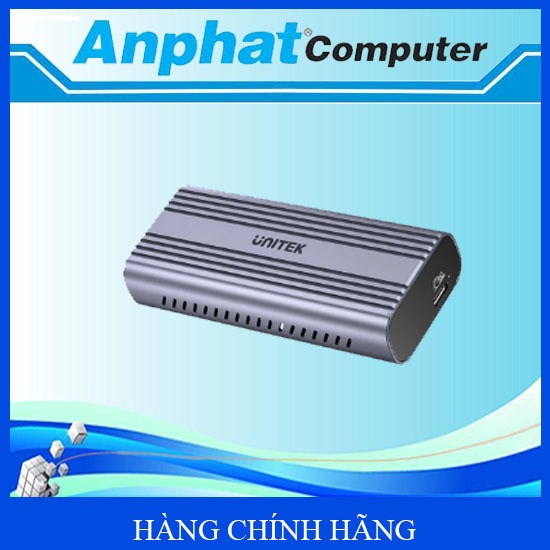 Box Ổ Cứng Solidforce Reefer Pro USB 40Gbps -> M.2 SSD (PCIe/NVMe) Gen4x4 UNITEK S1226A – Hàng Chính