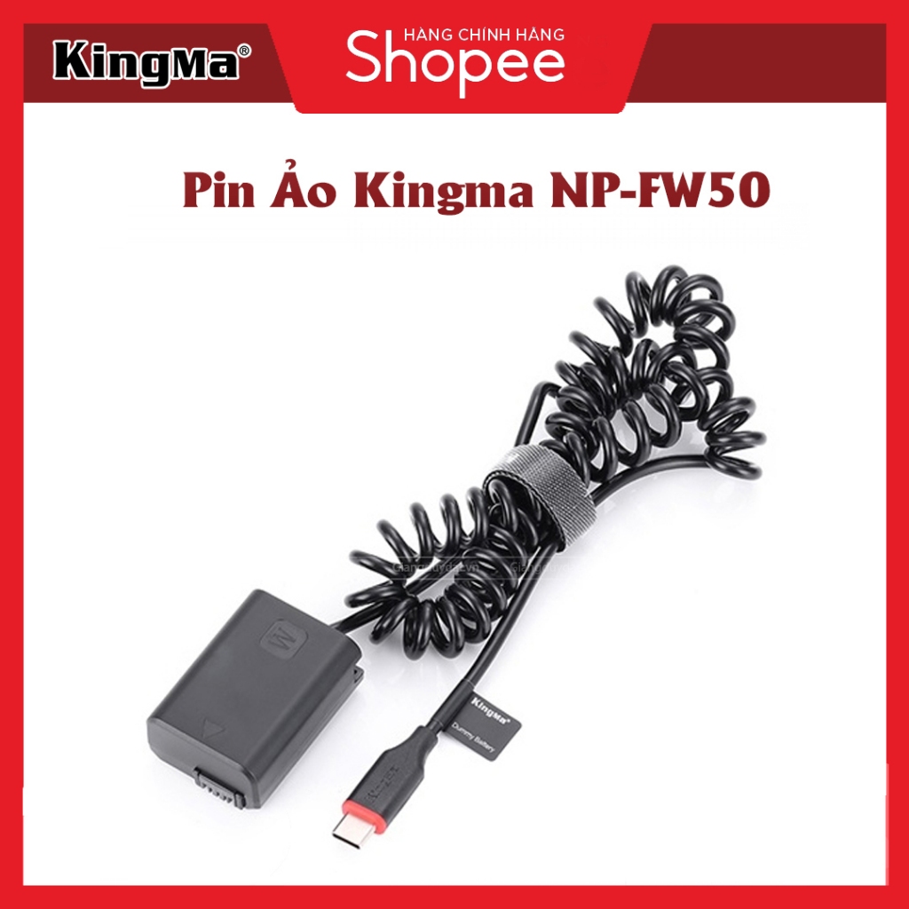 Bộ Pin Ảo KingMa NP-FW50 Dummy Battery