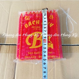 Đèn cầy sáp đỏ 32 cây 14.5cm