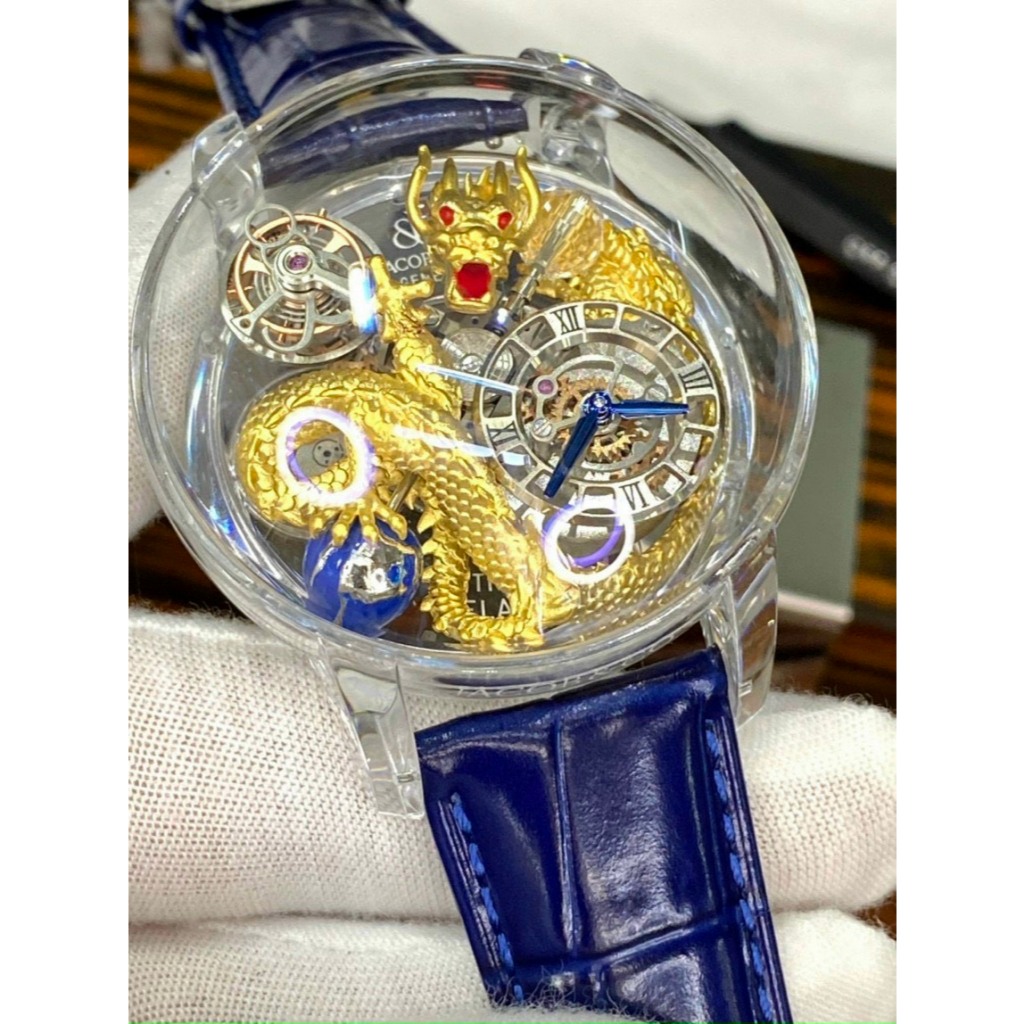 Đồng hồ Jacob and Co Dragon Rồng Vàng Cao Cấp