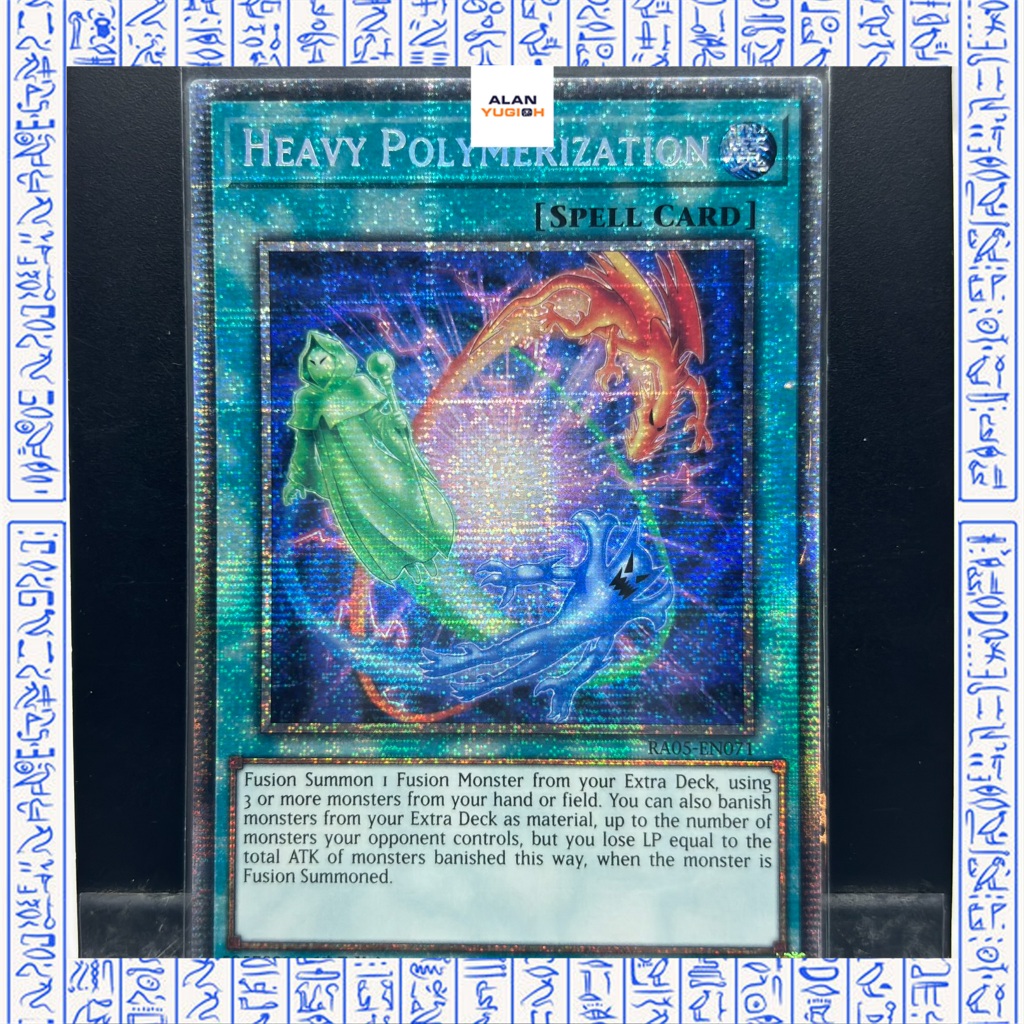 [ Bài Yugioh Chính Hãng ] Heavy Polymerization - RA05-EN071 - Starlight Rare