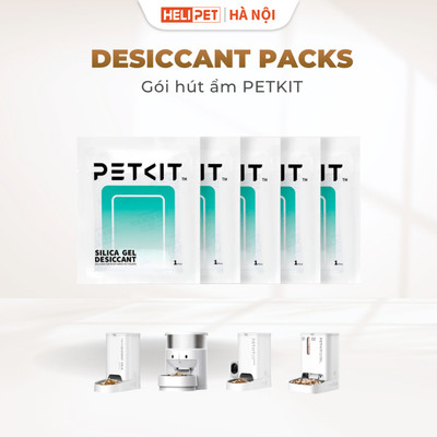Combo 5 Gói Hút Ẩm Dùng Cho Máy Nhả Hạt, Máy Cho Mèo Ăn Tự Động Petkit