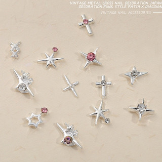 Charm ngôi sao đính đá đính móng (giá 1 charm) - GR5