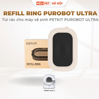 Cuộn Túi Rác PETKIT Refill Ring Chính Hãng - Chuyên Dụng Cho Máy Vệ Sinh Mèo Petkit Purobot Ultra