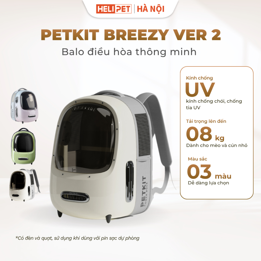 Balo Cho Thú Cưng, Balo Cho Mèo Petkit 2025