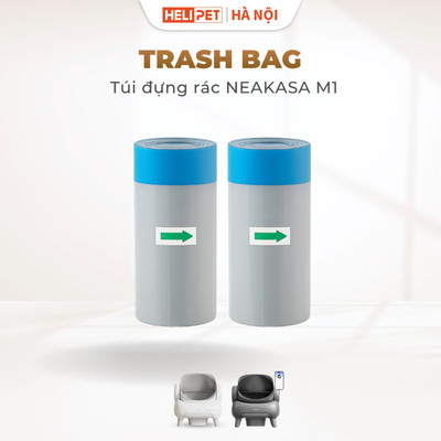 Cuộn Túi Rác Neakasa Chuyên Dùng Cho Máy Dọn Phân Mèo Neakasa M1 Thiết Kế Túi Rút Thông Minh