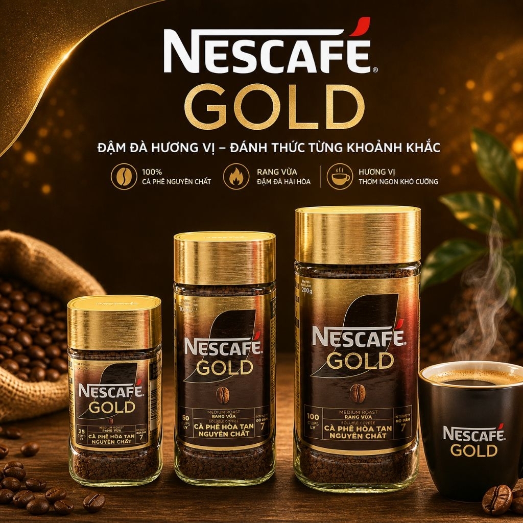 NesCafe Gold Nhập khẩu Nhật Bản