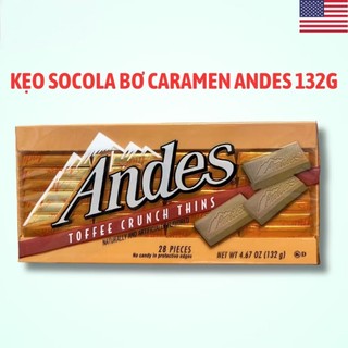 Socola Andes bạc hà Mỹ 132g