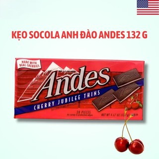Socola Andes bạc hà Mỹ 132g