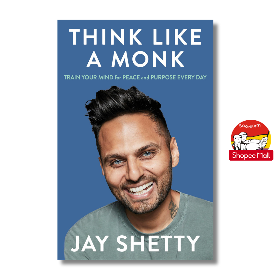 Sách - Think Like a Monk by Jay Shetty | Self Help / Psychology / Ngoại văn Nhập khẩu / Tâm lý học