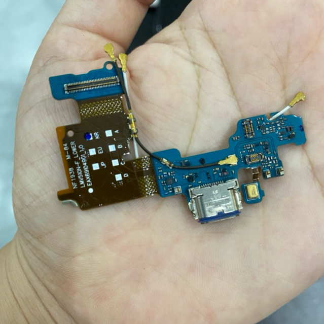 Chân sạc LG V50s ThinQ, bo sạc LG V50s ThinQ bản hàn LM510N
