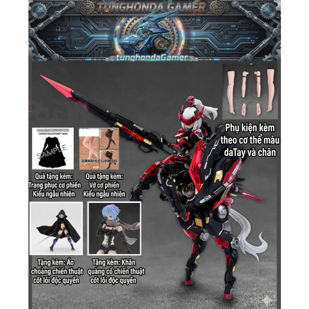 mô hình model kit nữ CF05 Nuclear Matrix Cyber Forest Fantasy Girls Shadow of War Centaur lắp ráp | 