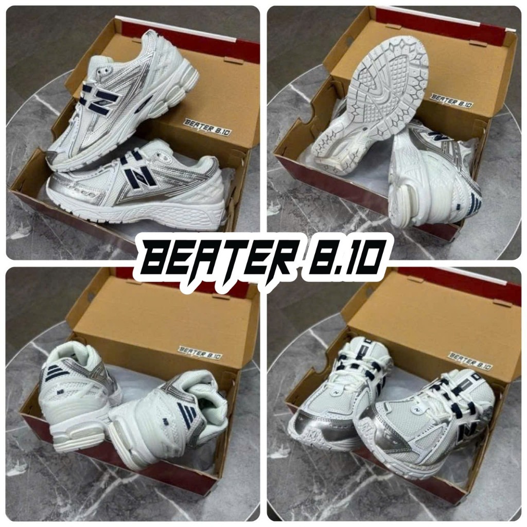 Giày New Balance 1906R White Navy Silver Metallic - U1906RCM | Beater810