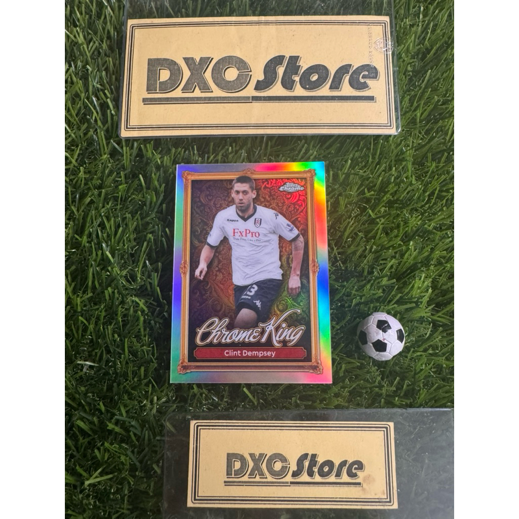 [ CHÍNH HÃNG ] - CHROME KING - TOPPS CHROME PREMIER LEAGUE 2026 - CLINT DEMPSEY (FULHAM)