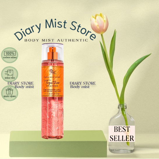 𝐃𝐢𝐚𝐫𝐲𝐦𝐢𝐬𝐭.𝐬𝐭𝐨𝐫𝐞 Xịt Thơm Toàn Thân Bath & Body Works - TOGETHER WEATHER