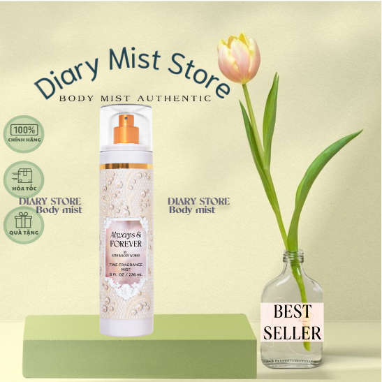 𝐃𝐢𝐚𝐫𝐲𝐦𝐢𝐬𝐭.𝐬𝐭𝐨𝐫𝐞 Xịt Thơm Toàn Thân Bath body works - ALWAYS & FOREVER