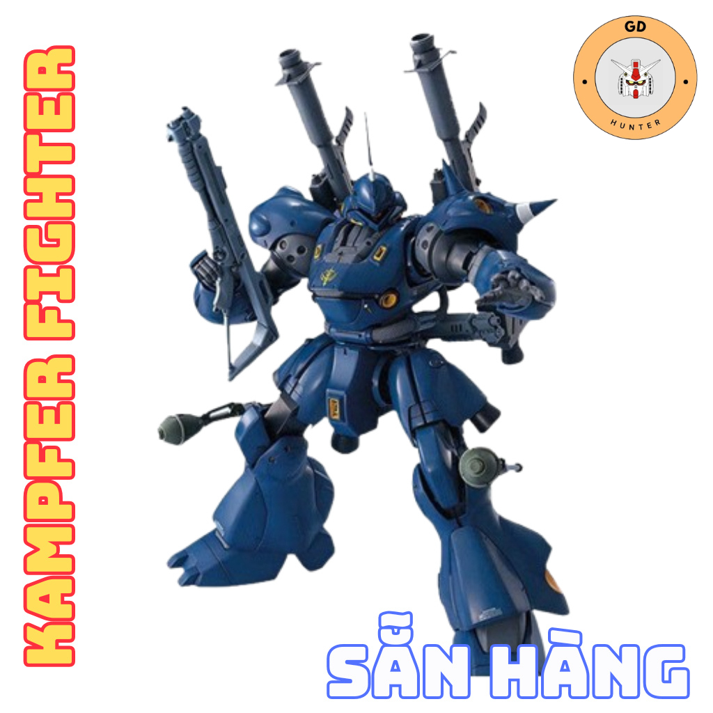 [SẴN HÀNG] Mô Hình lắp ráp HG 1/144 MS-IBE Kampfer Fighter ( Tặng Base Và Decan )