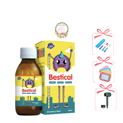 Canxi Bestical cho bé chính hãng hỗ trợ phát triển chiều cao, chắc xương, răng khỏe toàn diện