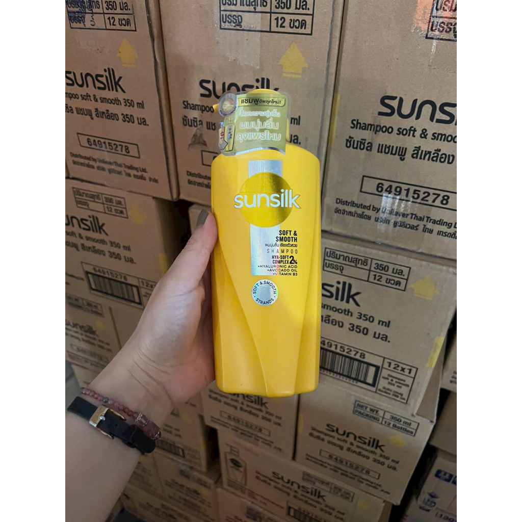 Sunsilk Dầu Gội & Xả Thái Lan Chai 325ml - Combo dầu gội sunsilk và dầu xả sunsilk thái lan đủ màu