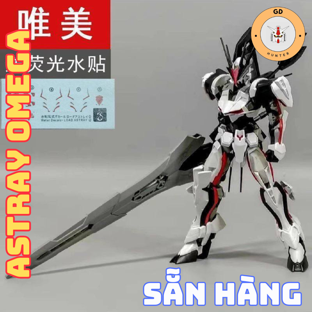 [SẴN HÀNG] Mô Hình Lắp Ráp HGCE 1/144 MHF-01Ω Load Astray Omega tặng decal DB MiNO Shop ( Tặng Decan