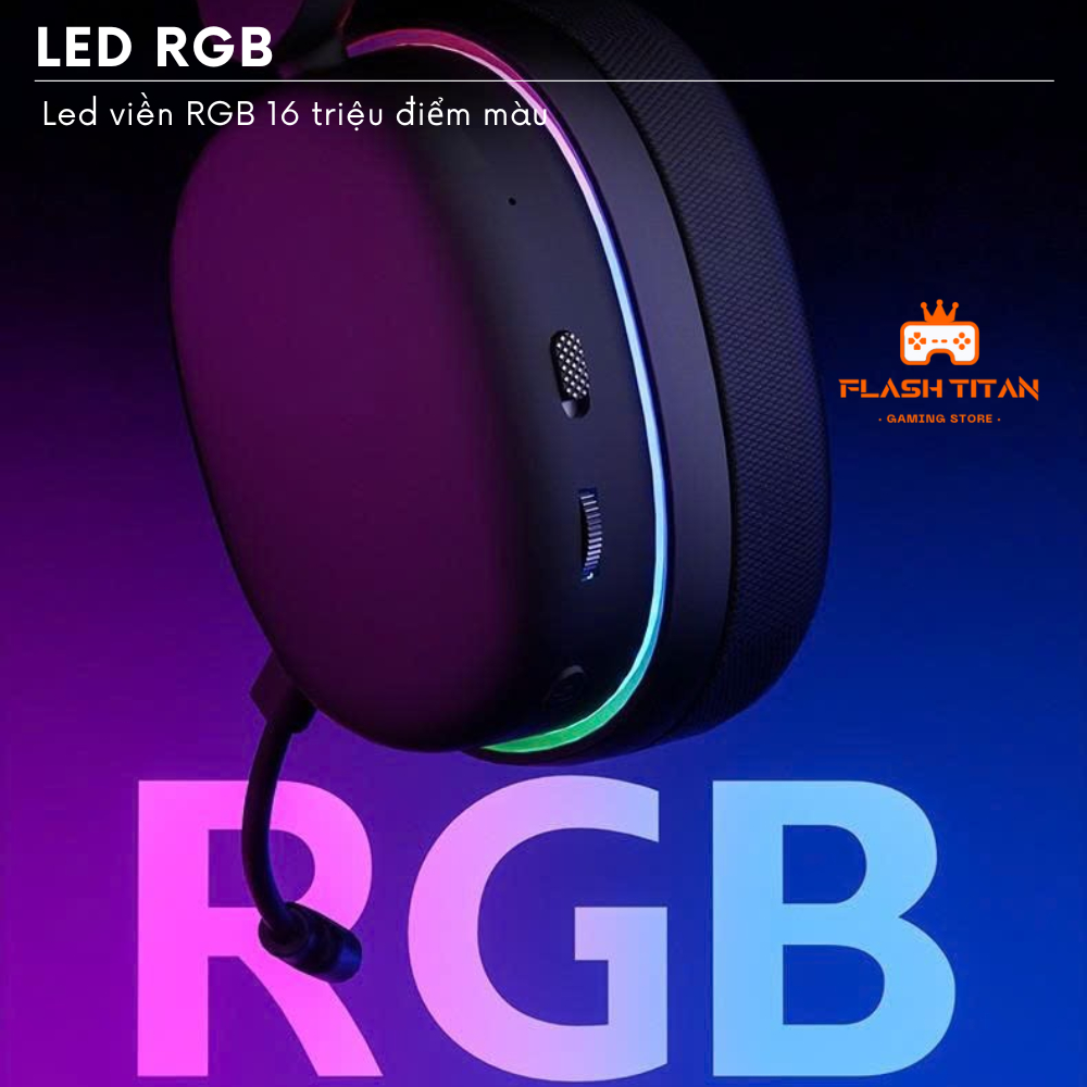 Tai nghe Không Dây Gaming AULA G7 pro - Hỗ trợ app tùy chỉnh - Có mic đàm thoại - 3 mode kết nối | BigBuy360 - bigbuy360.vn
