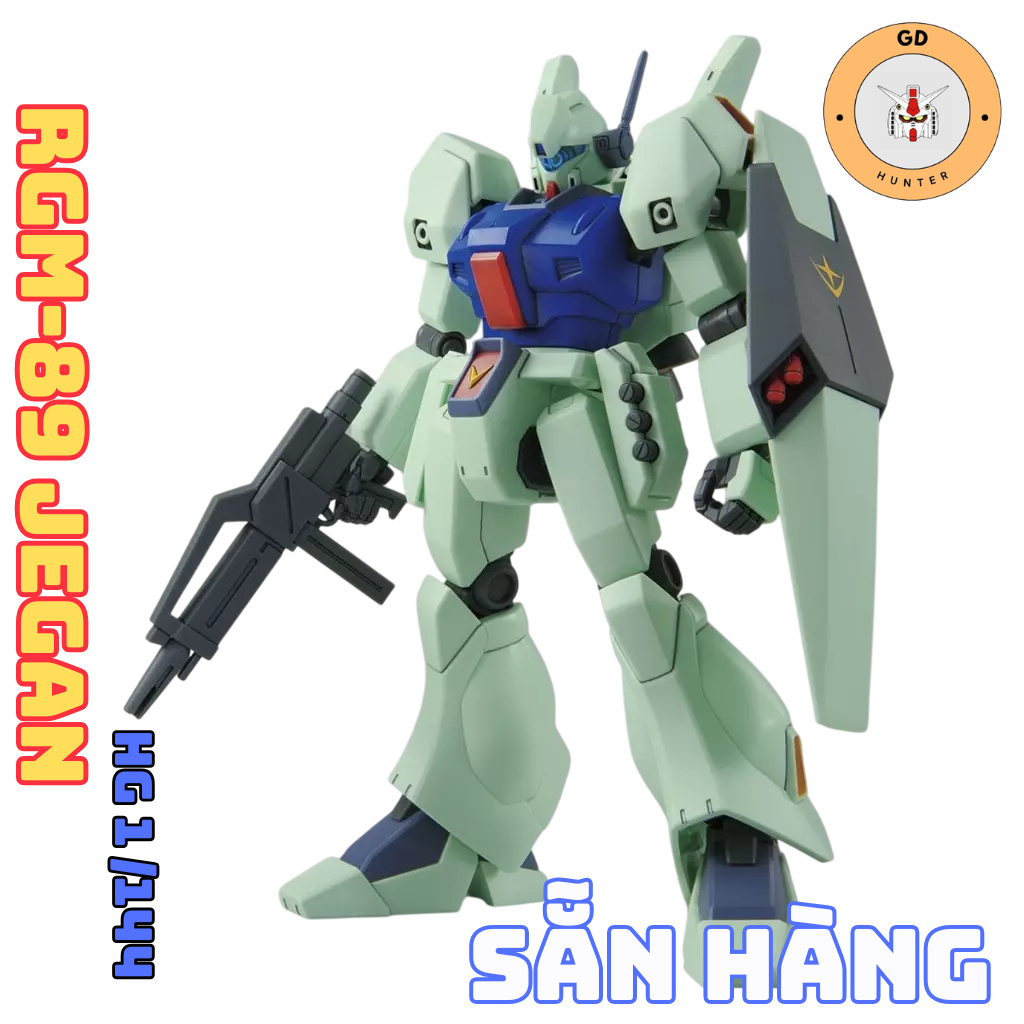 [SẴN HÀNG] Mô Hình Lắp Ráp HG RGM-89 JEGAN (YUU KAJIMA CUSTOM)