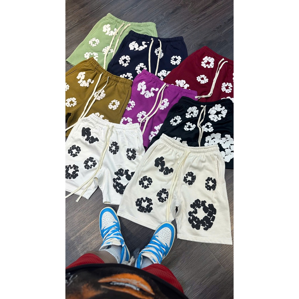 Quần short thun Denim Tears - vải nỉ bông