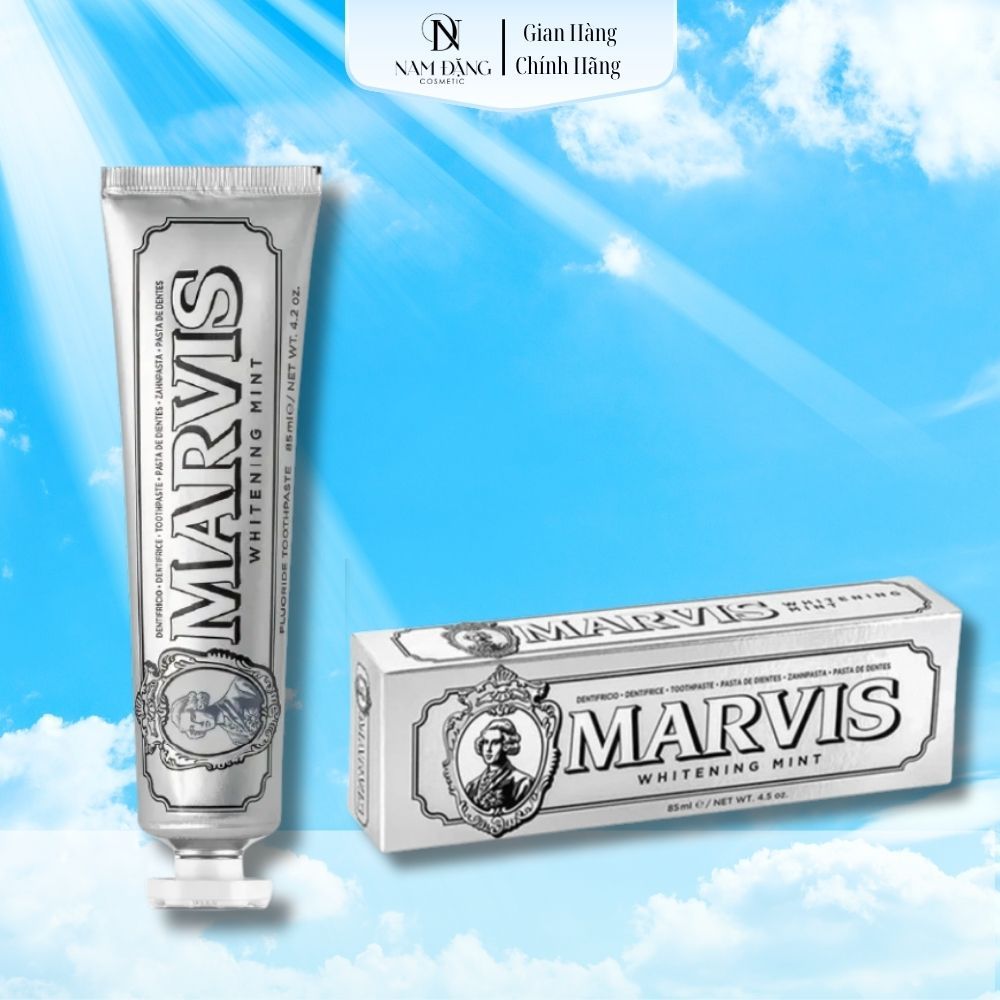Kem Đánh Răng Marvis Whitening Mint 25ml-85ml