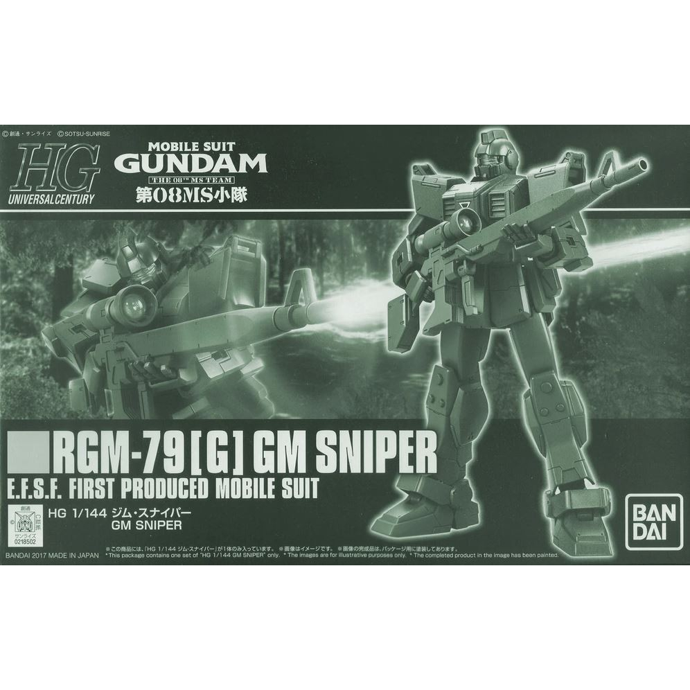 Mô Hình Gundam P-Bandai HGUC RGM-79(G) GM Sniper