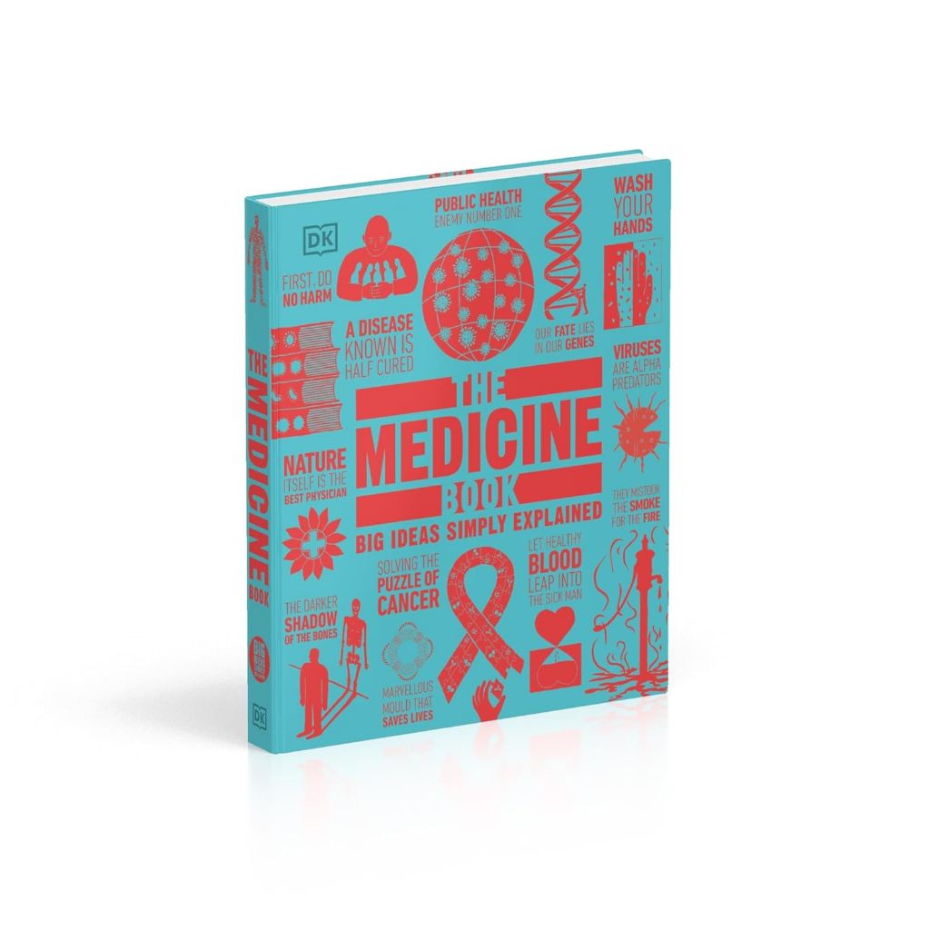 Sách - DK The Medicine Book - Big Ideas Simply Explained ( Khu Vườn Sách )