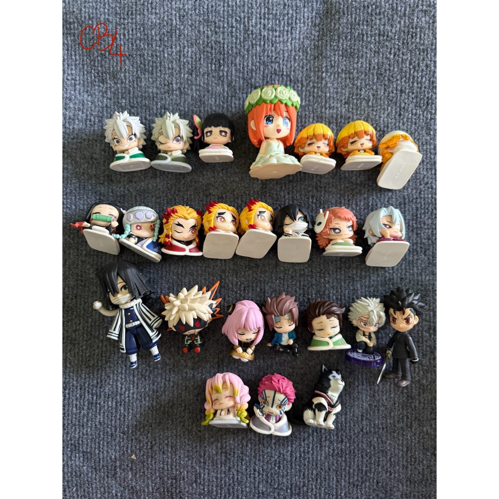 Mô hình Figuarts mini Giyuu Shinobu Obanai Mitsuri chính hãng Nhật.