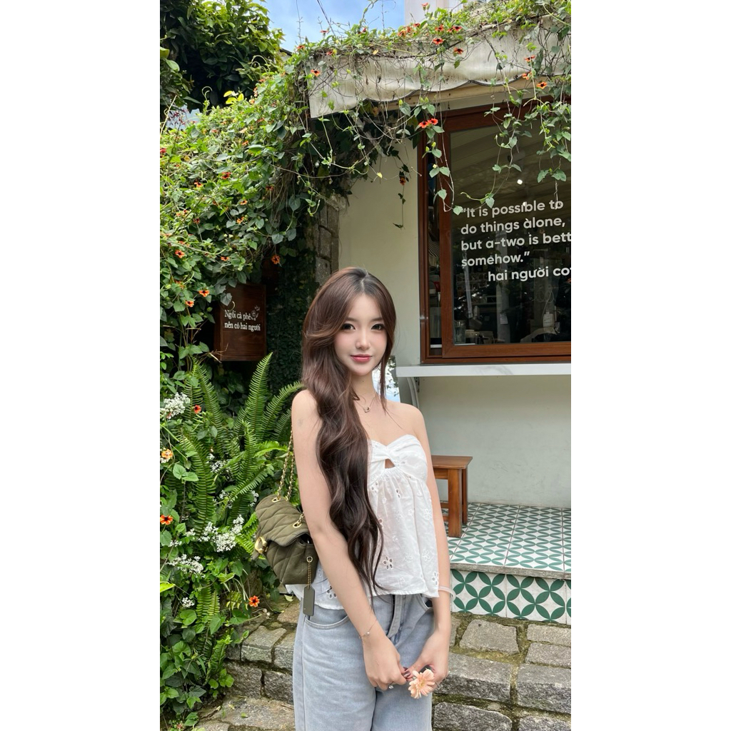 (CÓ SẴN) Sam Top - Áo ống xoắn ngực Soul Studio 🌸
