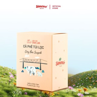 Cà phê túi lọc Serepok 100% Robusta honey