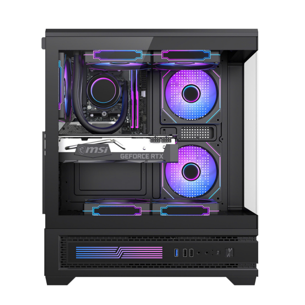 Vỏ Case Edra ECS1506 - ECS1505/ Predator E-ATX, ECS1503 kính cường lực dày 3mm, khung thép BH 1năm